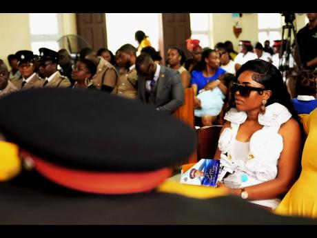 Vanessa in visible grief as she honoured the life and love she shared with her late husband, Eric Evans, at his funeral.

