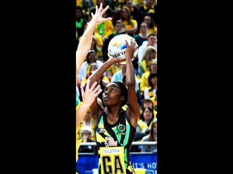 Credit: File Shanice Beckford scored 17 of 18 tries for Jamaica.