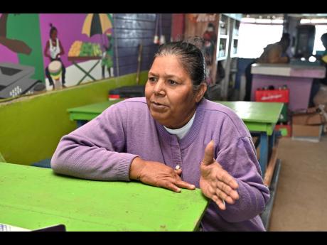 Credit: Rudolph Brown Maggi Cathrie, co-owner of Aunt Merl Restaurant at Hellshire in St Catherine.