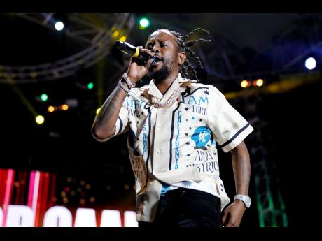 Credit: File Popcaan was presented with a ceremonial stool, a sacred emblem of Ghanaian leadership.