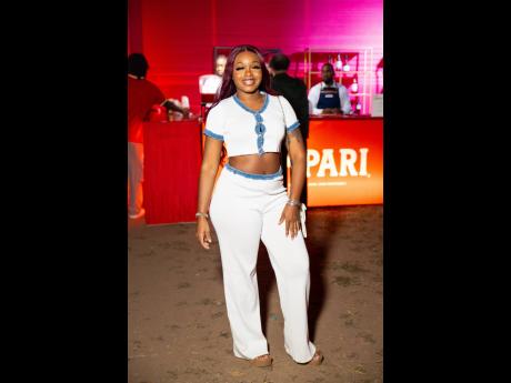 Social media personality Shanique ‘Abbiola’ Wright joined in the launch excitement.