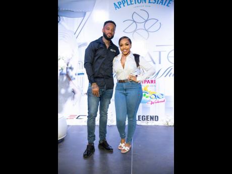 Power couple Nino Adair and Shanice Adair celebrated in style.