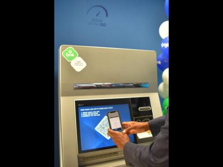 A Lynk teller machine