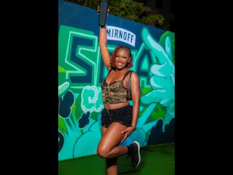 Credit: Contributed Jammin’ ‘til a morning is marketing executive Shelecia Edwards.