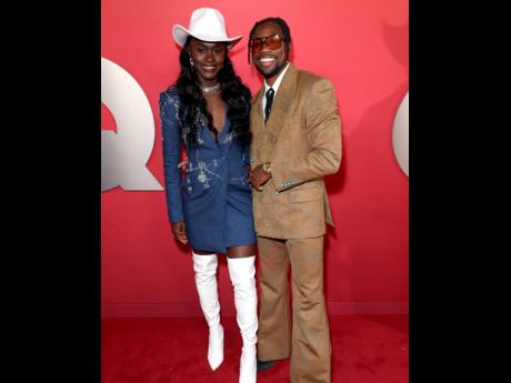 Newly engaged trackstars Noah Lyles and Junelle Bromfield made an appearance.
