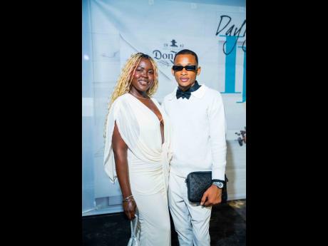 Credit: Contributed Photos Content creator Kymara ‘Thunder’ Robinson and Jordan Thompson pair up for a quick photo.