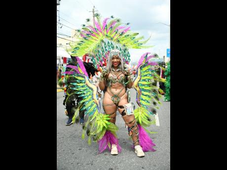 Ready for a full day of chipping down the road, Roshani Howard poses in her Arrow costume.