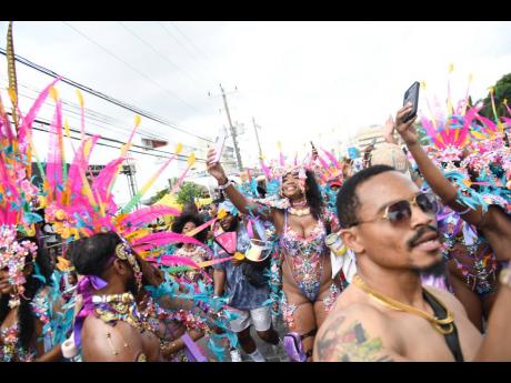 Gen XS revellers savouring the moment.