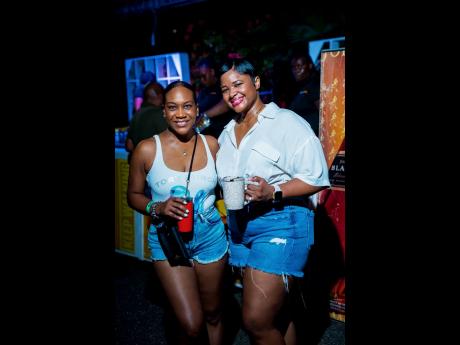 Credit: Contributed Contributed Photos
Long-time friends Jade Spence and Andrea McFarlene stayed perfectly in sync as they partied at Frenchmen Blocko.