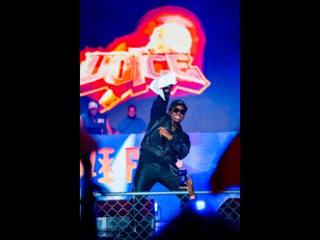 Soca performer Voice takes centre stage at WiFete, delivering a standout performance of ‘Cyah Behave’.