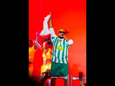 Hands were in the air as the King of Soca, Machel Montana, set the tone for epic moments ahead of Jamaica Carnival.