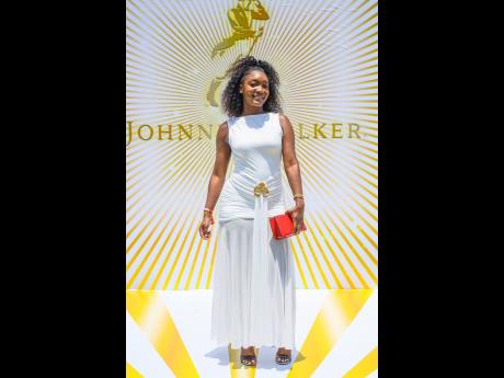 Norman Manley Law School student Danielle Cole definitely deserves a’ pardy’ after hitting the books all week.