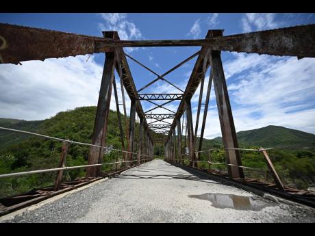 The Easington Bridge, which spans the Yallahs River, has been closed since last October following damage that rendered the structure unsafe for public use.