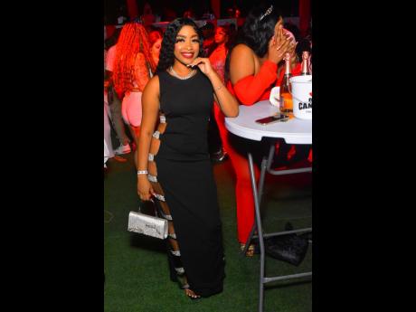 Alylah Dream Dolls sizzles in sleek black.