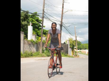 Shellysha McCarthy-Grandison rides with purpose and pride.