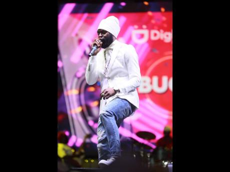 Bugle was one of the special guest artistes at Saturday’s birthday bash.