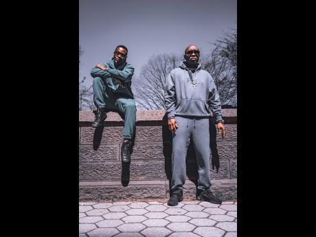 Wayne Wonder (left) and Frankie Sly share a long-standing friendship rooted in music, collaboration, and mutual respect.