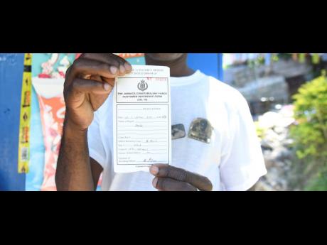 The father of the student who reportedly fatally stabbed Kland Doyle shows a police receipt indicating that the dispute between the two boys has been longstanding.