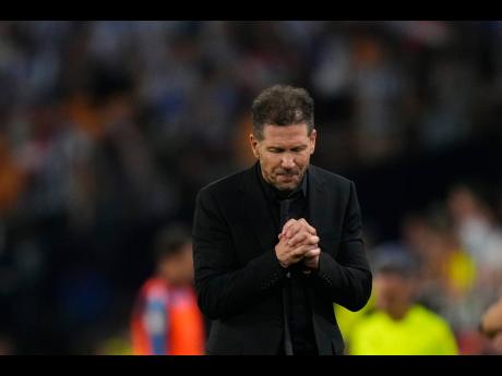 Atletico Madrid’s head coach Diego Simeone.