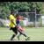 Frazsiers Whip's Shanel Buckley (background) fights for possession of the ball with Cavalier's Ashanti Lewis during a recent Jamaica Women's Premier League football encounter at Alpha Institute.